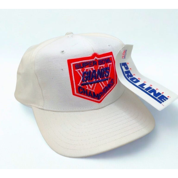 New York Giants Super Bowl XXV Champions Pro Line Snapback Hat NWT Vintage