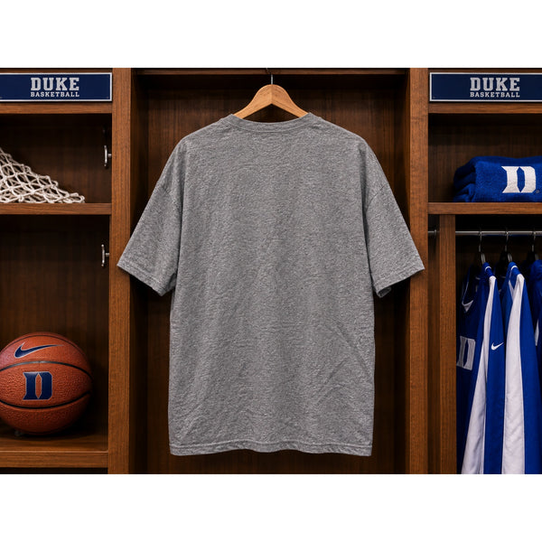 Duke Blue Devils Basketball T-Shirt Vintage 90s USA Heather Gray Men's XL Rare
