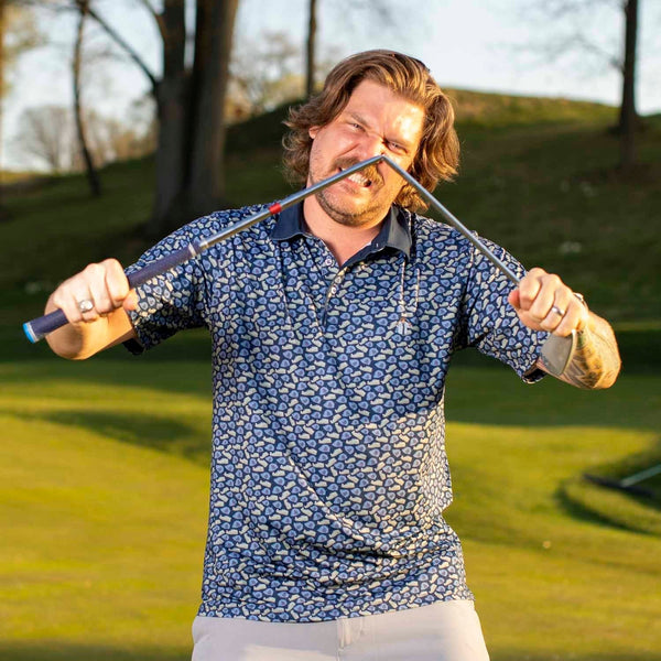 RSVLTS Happy Gilmore Nail Comes Out Next Week Polo Shirt XL Golf NWOT