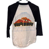 Van Halen Tour Live 3/4 Sleeve Thin T Shirt Anvil Adult Size S Vintage 1982