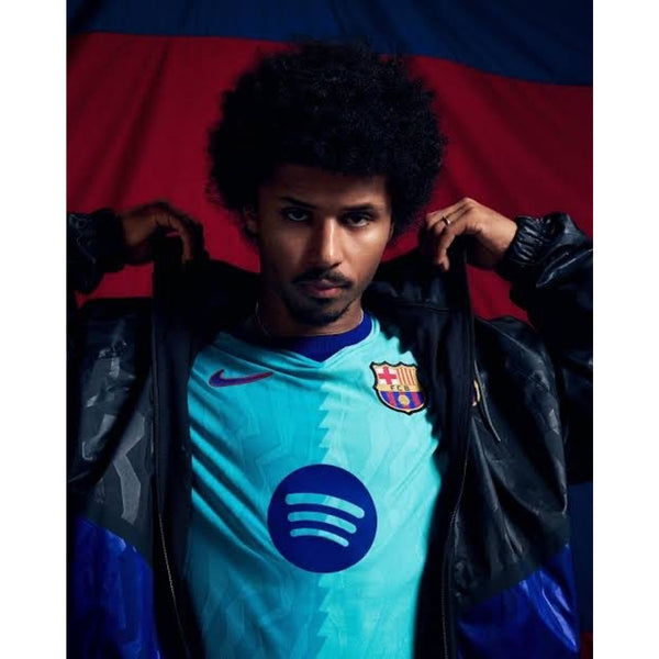 FC Barcelona Nike 2026/27 Third Jersey Men's XL Aqua Blue Dri-FIT ADV NWOT