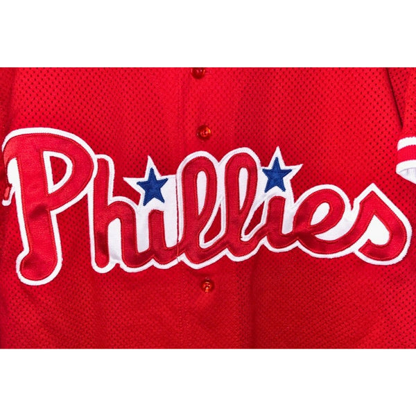 Philadelphia Phillies 1996 All Star Game BP Jersey Russell Athletic USA Sz 40 M