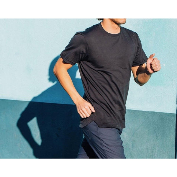 Western Rise StrongCore Merino Tee Black Size L NWT Merino Wool Rare
