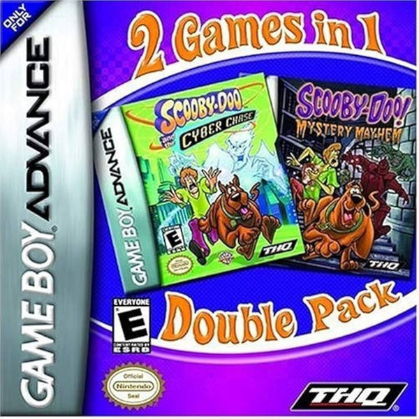 Scooby Doo Double Pack Nintendo Game Boy Advance Mystery Mayhem & Cyber Chase