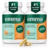 Emma by Enclave BioActives Gut Relief Capsules 60ct Digestive Support 27/28 X2