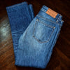 Norman Russell Selvedge Denim Jeans USA Handmade Beach Wash Straight Fit 27x28