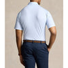 Polo Ralph Lauren Performance Polo Shirt 4XLT Big Tall Blue Print NWT Stretch