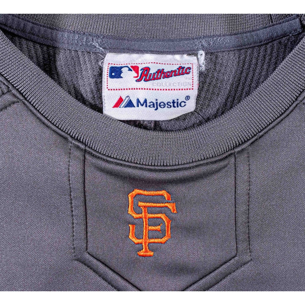 San Francisco Giants MLB Majestic Therma Base Pullover Sweatshirt XL Vintage