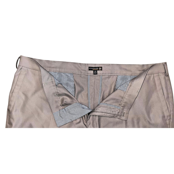 Peter Millar Salem Performance Golf Shorts Khaki Sz 42 Crown Sport EUC