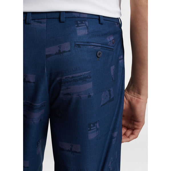 Peter Millar Surge Course Journal Performance Golf Shorts Navy 40 NWT $110 MSRP