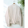 Polo Ralph Lauren Bi Swing Windbreaker Jacket White XL Full Zip Bomber Vintage