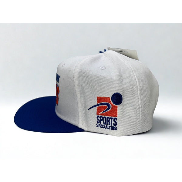 New York Mets Sports Specialties White Dome Snapback Hat NWT Rare Deadstock