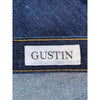 Gustin California Slim Raw Selvedge Denim Jeans Button Fly 32x33 Blue EUC