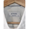 Eton Contemporary White Tuxedo Shirt 42 16.5 Chessboard Check French Cuff NWOT