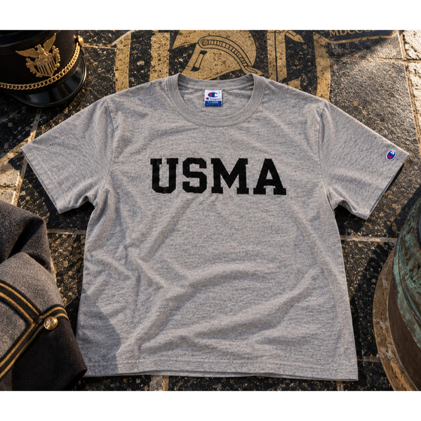 USMA West Point Military Academy Champion T Shirt Sz. XL Gray Vintage 90s USA