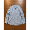 Ralph Lauren Purple Label Dress Shirt Blue Check Cotton Italy Men's Size 18 EUC