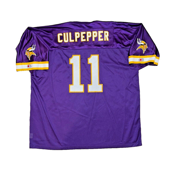 Minnesota Vikings Daunte Culpepper Champion NFL Jersey Sz. 52 2XL Vintage DS NWT