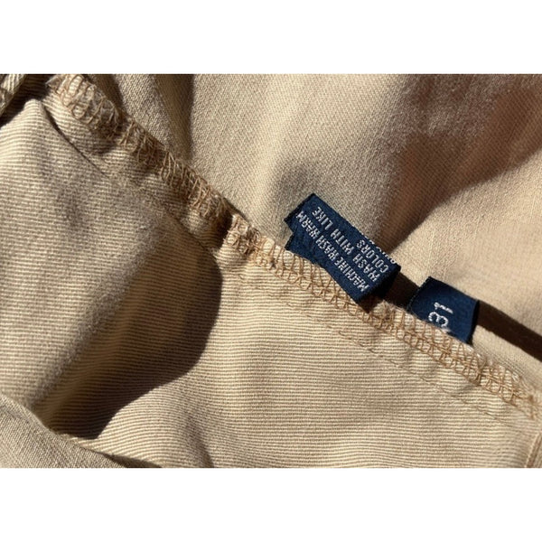 Polo Ralph Lauren Cargo Shorts Mens 31 Khaki Polo 67 Twill Utility Y2K