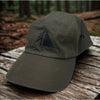 LL Bean Outdoor Hiking Fishing Hat Green Adjustable Strapback OSFA Vintage EUC