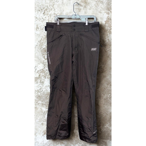 Salomon LAB Gore-Tex Pro Shell Ski Pants Gray 37x33 Sz 52 Motion Fit