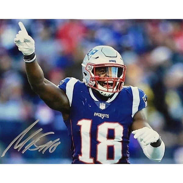 New England Patriots Matthew Slater Signed 8x10 Photo Auto Sure Shot NFL Legend