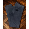 Carhartt WIP Rebel Pants 38x34 Black Washed Denim Jeans Stretch Slim
