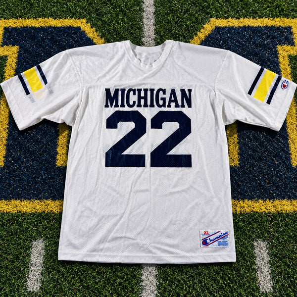 Michigan Wolverines Ty Law #22 Champion Jersey Men's XL USA Vintage 90s
