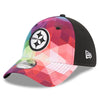 Pittsburgh Steelers New Era 2023 Crucial Catch 39THIRTY Flex Hat S/M NFL NWT