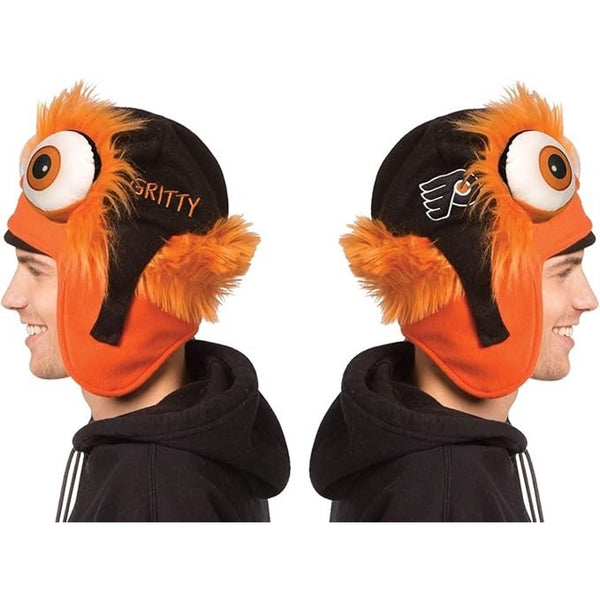 Philadelphia Flyers Gritty Mascot Hat NHL Rasta Imposta Orange EUC Adult Cap