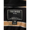 Todd Snyder Striped Boxy Tee Men's 2XL Black Brown Cotton Portugal NWOT Rare