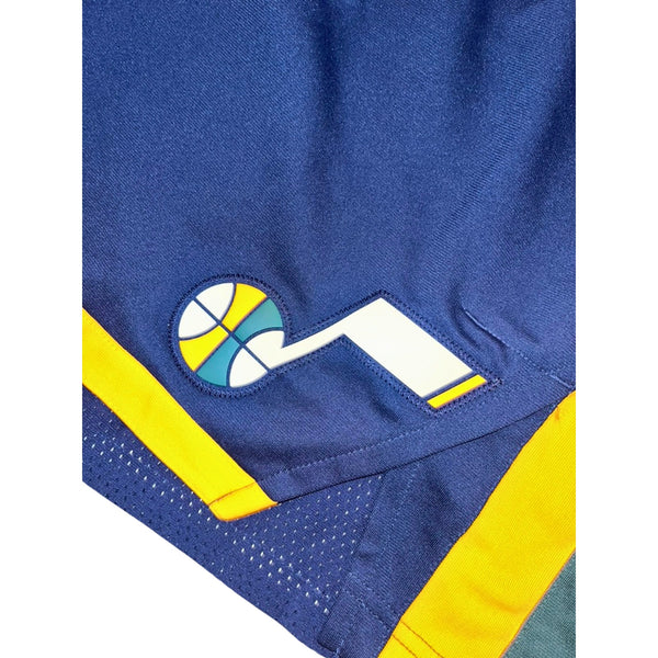 Utah Jazz NBA Player Issued Nike Swingman Shorts Icon Edition 2XL +2 46