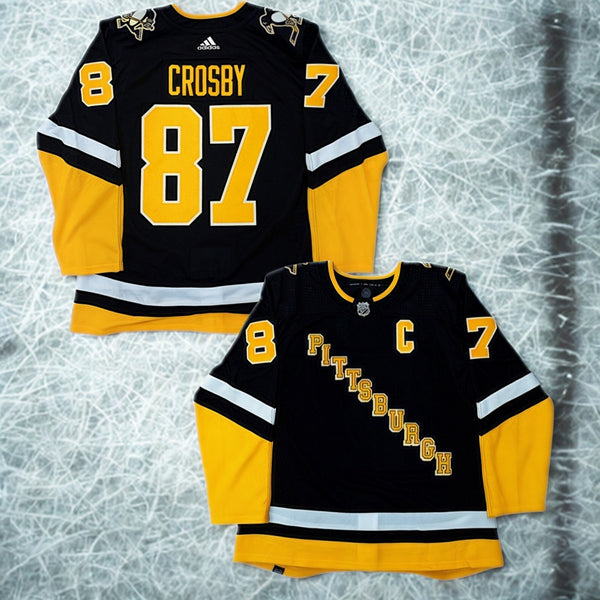 Sidney Crosby Pittsburgh Penguins Retro Adidas Authentic Jersey Sz. 56 2XL NWOT