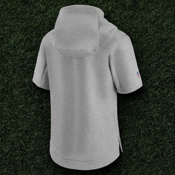 New York Giants Nike Sideline Showout Short Sleeve Hoodie Jacket NWT Large