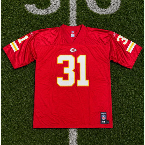 Kansas City Chiefs Priest Holmes #31 Reebok NFL Jersey Men's 2XL Vintage Rare