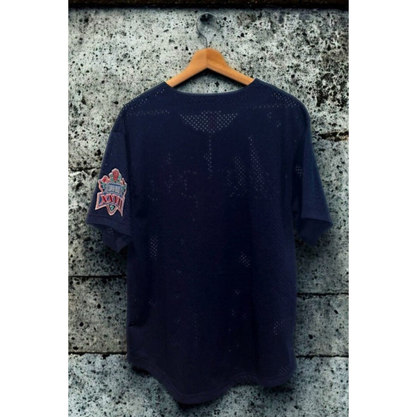 Dallas Cowboys Mitchell & Ness Mesh Button Jersey Super Bowl XXVII Sz L NWT