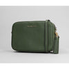 Michael Kors Ginny Leather Crossbody Bag Green EUC MSRP $248