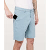 Lululemon Commission Short Chino Relaxed 9" ABC Warpstreme Blue Cast 33 NWOT