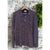 Faherty Movement Long Sleeve Polo Shirt Sz. L Navy Pink Stripe Cotton Stretch