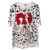 101 Dalmatians Vintage T-Shirt Walt Disney XL 1980s All Over Print