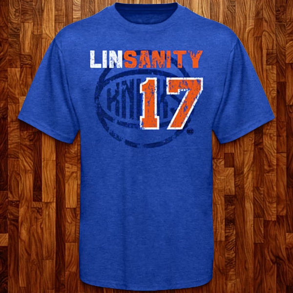 Jeremy Lin LINsanity New York Knicks Majestic Threads Tri Blend T Shirt Small