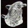 Lenox Dolphin Salt And Pepper Shakers Full Lead Crystal Never Used