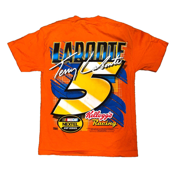 Terry Labonte 2004 Kellogg's Racing Tony Tiger AOP T-Shirt Sz. M VTG