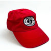 Snapple 2004 Lemons R Lucky Red Hat Adjustable Baseball Cap Buckle Strap Vtg