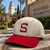 Stanford University New Era Hat 7 5/8 USA Fitted Block S Cardinal Vintage Cap