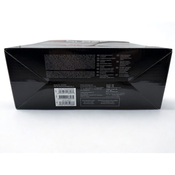 Creative Sound Blaster Blaze Gaming Headset Detachable Mic Open Box GH0320 New