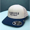 TravisMathew Carlyle Global Wealth 110 Flexfit Tech Mesh Snapback Hat NWT Golf