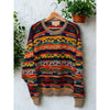 Leoniak Coogi Style 3D Knit Sweater XL Chunky Crew Vintage Biggie Smalls