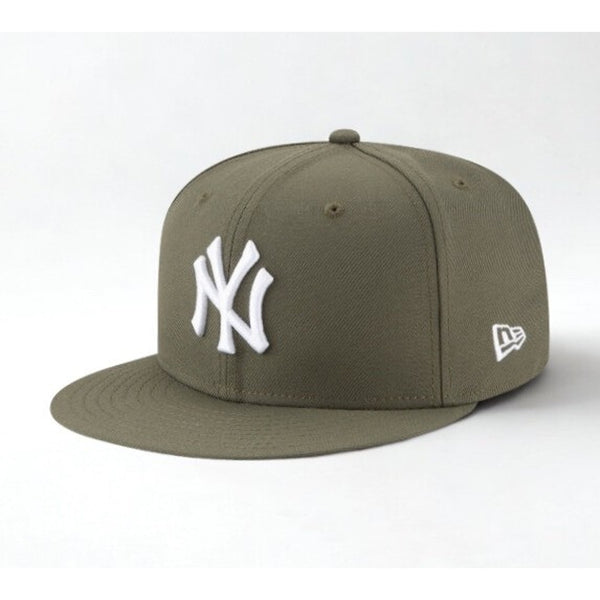 New York Yankees New Era Olive 59FIFTY Fitted Hat Size 7 3/4 NWT