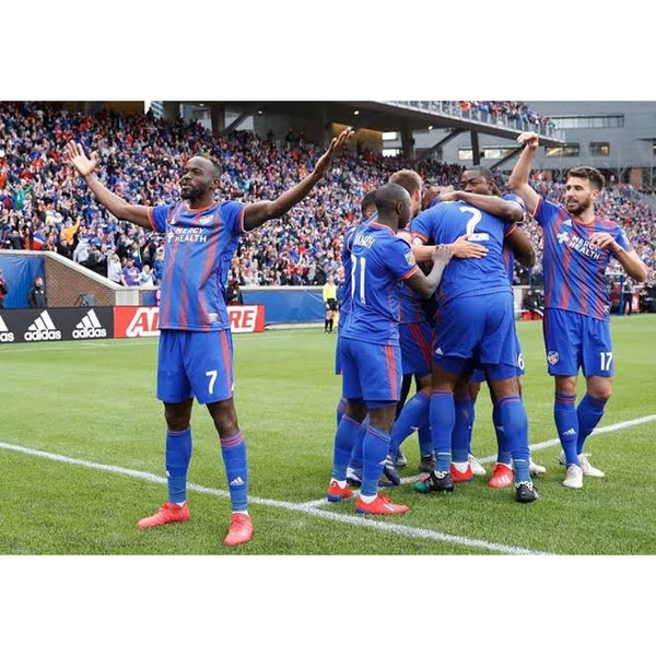 FC Cincinnati Adidas 2019 Inaugural Season Home Jersey Men's Large L Climalite