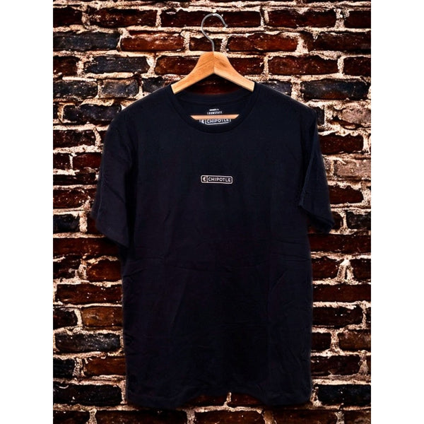 Chipotle Employee T Shirt For Real Ingredients Text Message Black Unisex L
